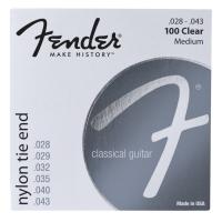 Fender Klasik 100 Clear/Silver 28-43