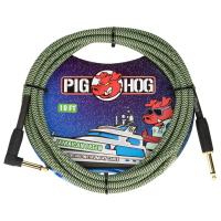 Pig Hog PCH10JGRR 'jamaican Green' Enstrüman Kablosu (3 Metre)
