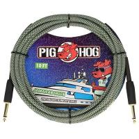 Pig Hog PCH10JGR 'jamaican Green' Enstrüman Kablosu (3 Metre)