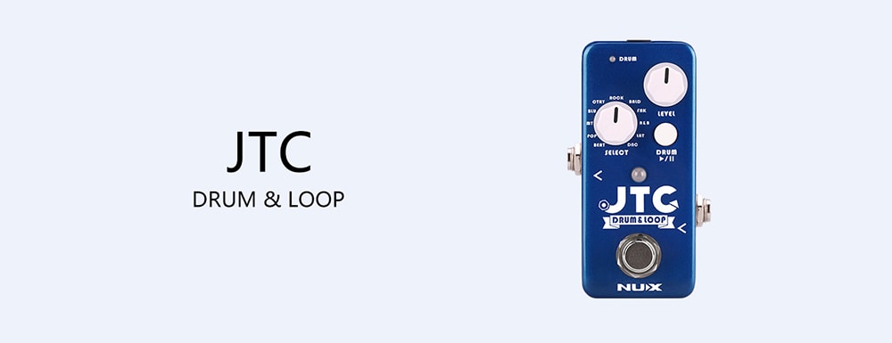 Nux JTC Drum & Loop Gitar Pedalı
