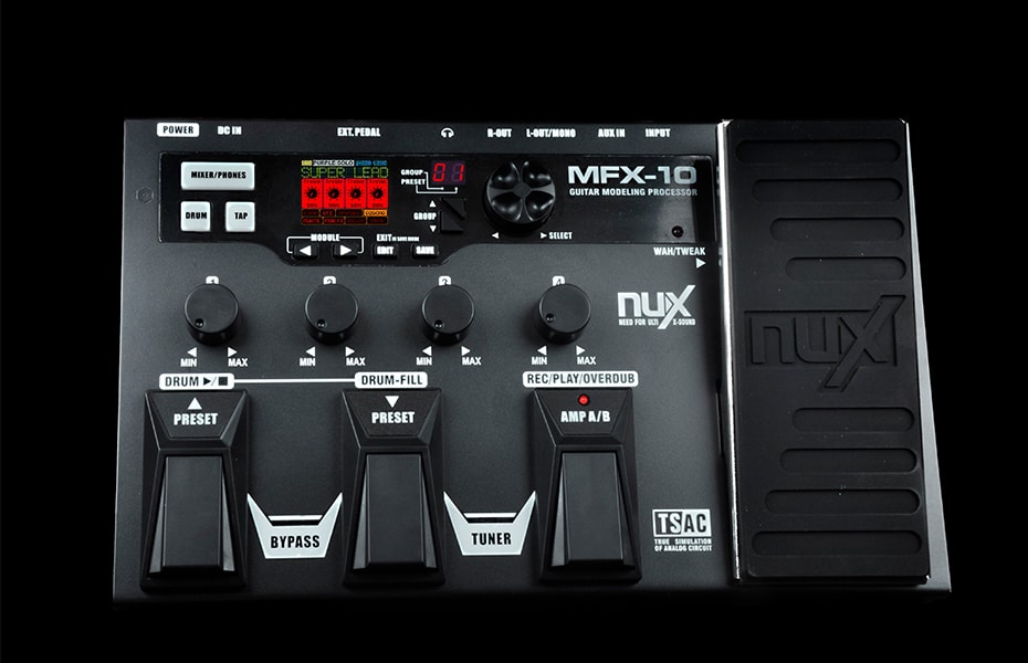 Nux MFX-10 Gitar Prosesörü