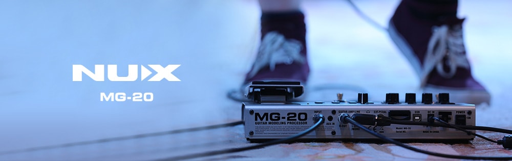 Nux MG-20 Gitar Prosesörü
