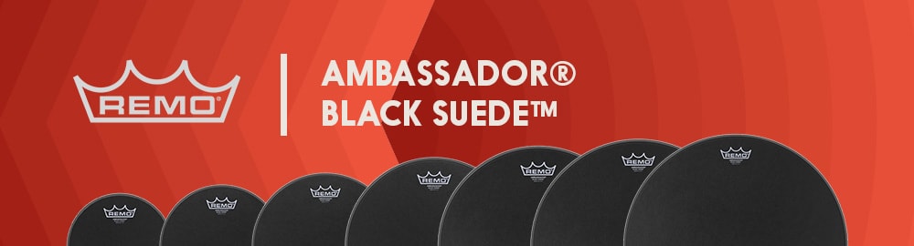 REMO AMBASSADOR® BLACK SUEDE REMO AMBASSADOR® BLACK SUEDE