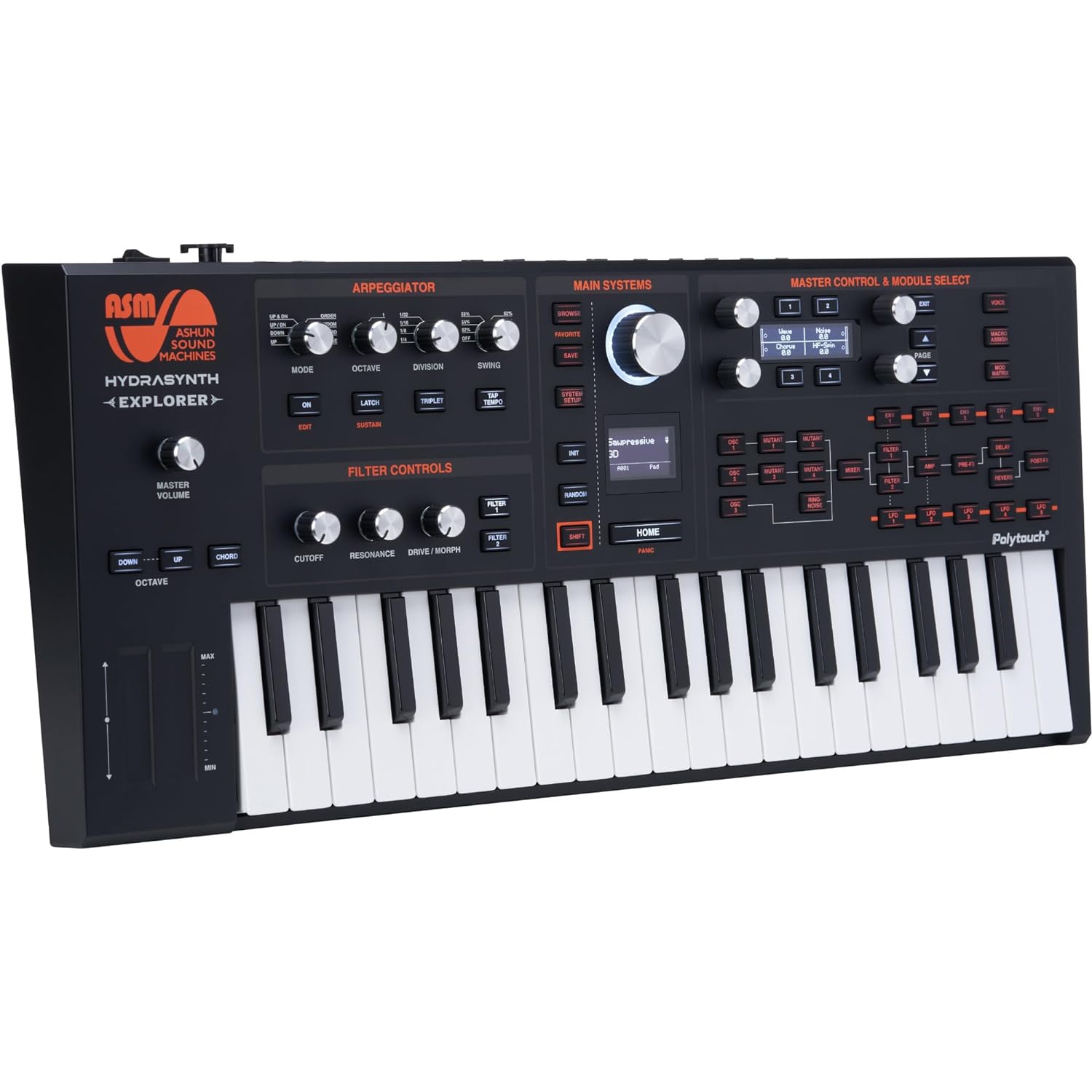 ASM Hydrasynth Explorer Portable Polyphonic Wave Morphing Synthesizer 3