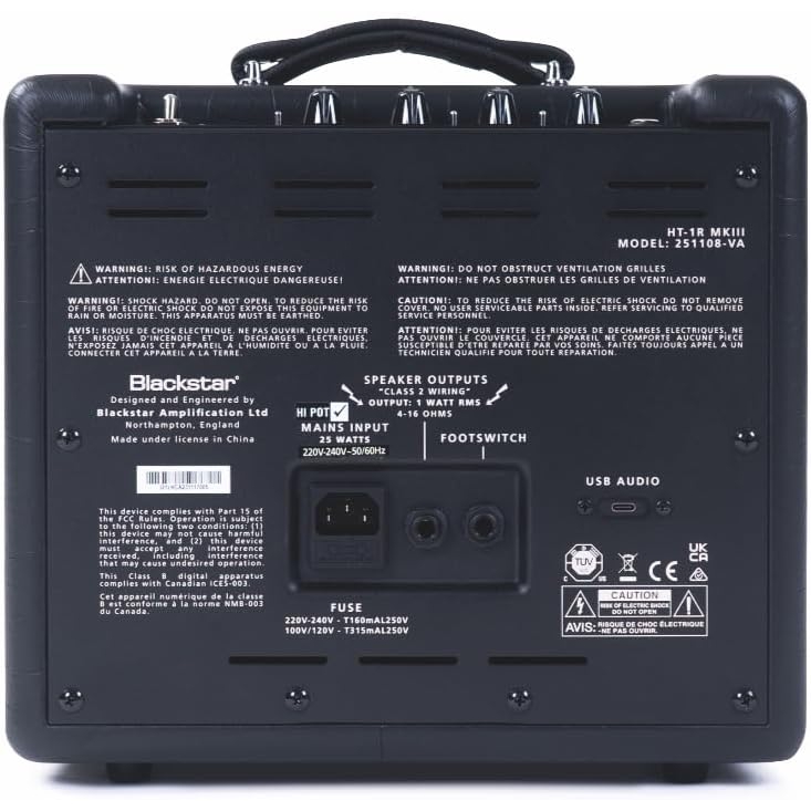 Blackstar HT-1R-MKIII  8" 1-Watt Tube Combo Amfi 4