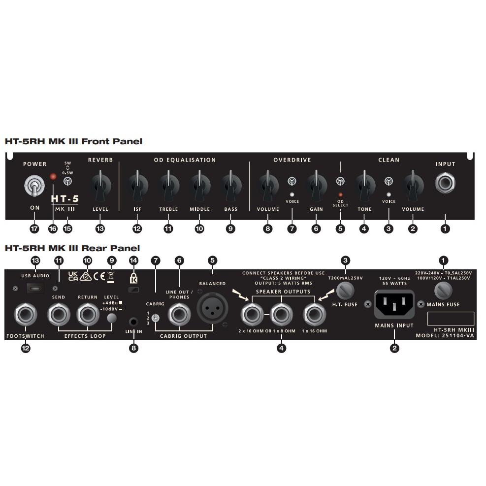 Blackstar HT-20RH MK III 20 Watt Kafa Amfi 5
