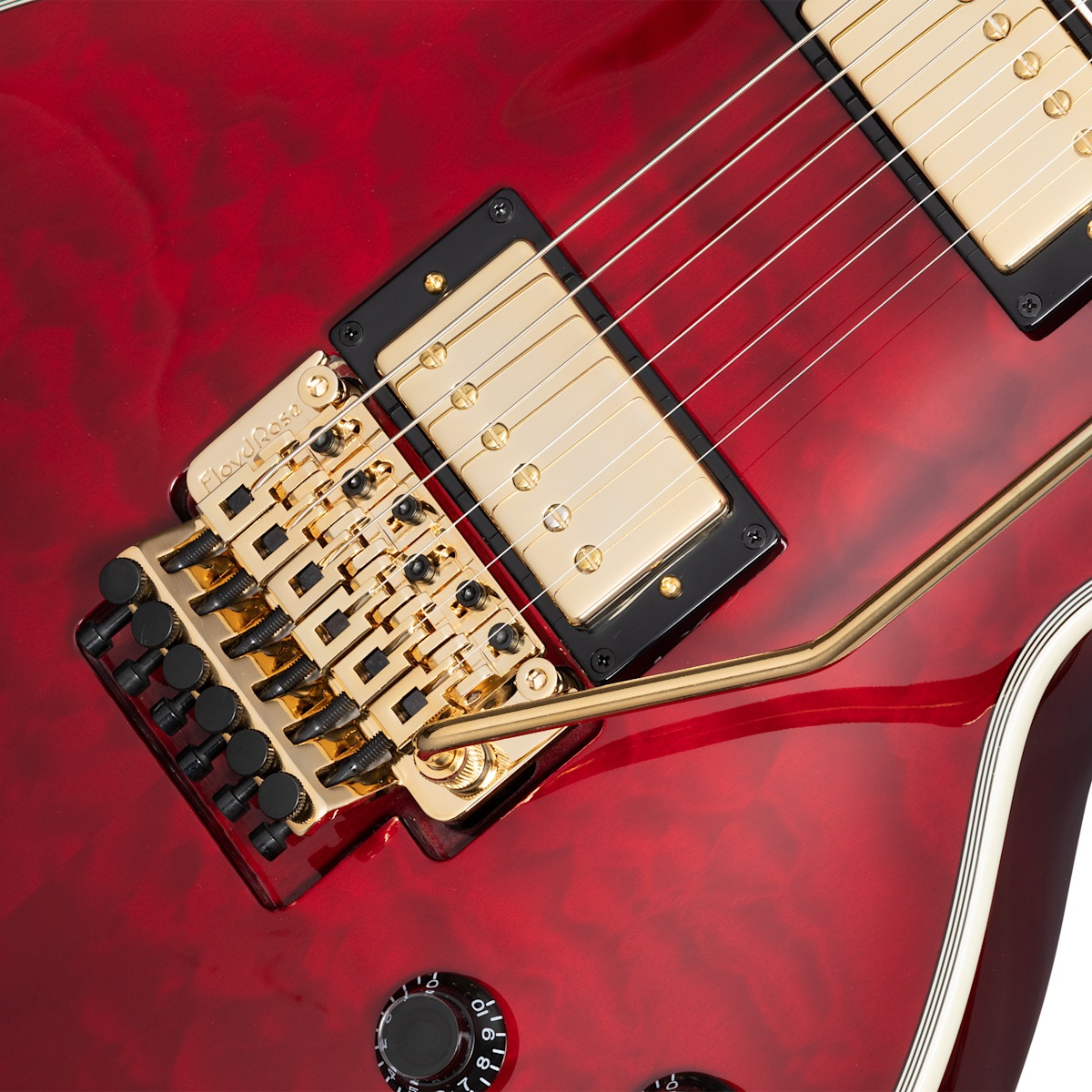 Epiphone Alex Lifeson Les Paul Custom Axcess Elektro Gitar (Ruby) 5