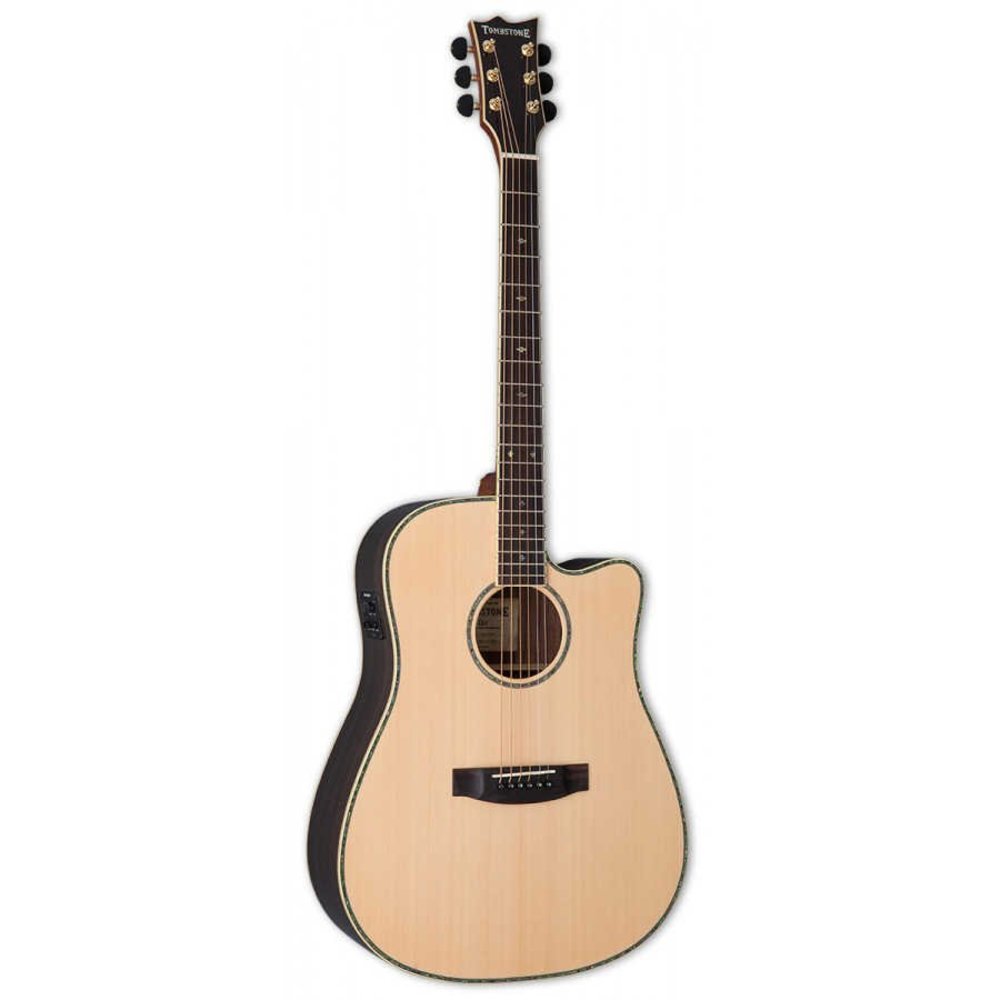 ESP LTD Tombstone D 430E Naturel Elektro Akustik Gitar Arad n z t m m zik aletleri M zik Reyonu nda
