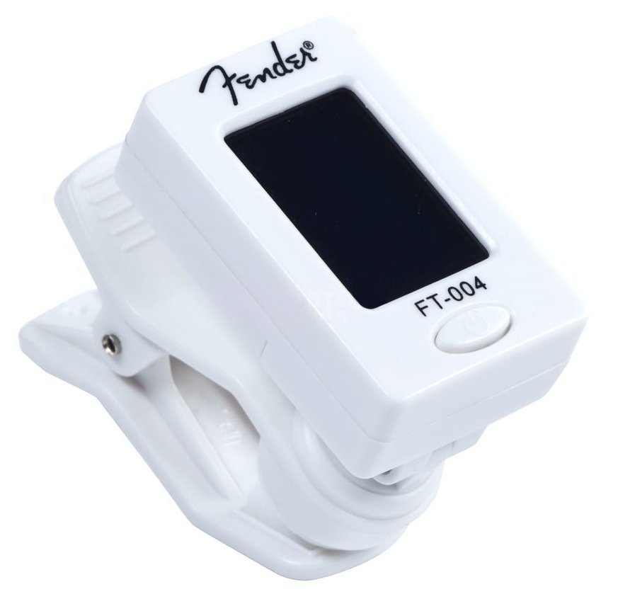 Fender Clip On Tuner FT 004 White Arad n z t m m zik
