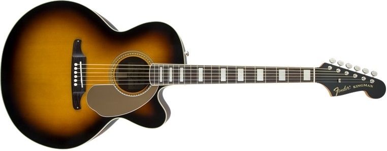 Fender kingman jumbo deals