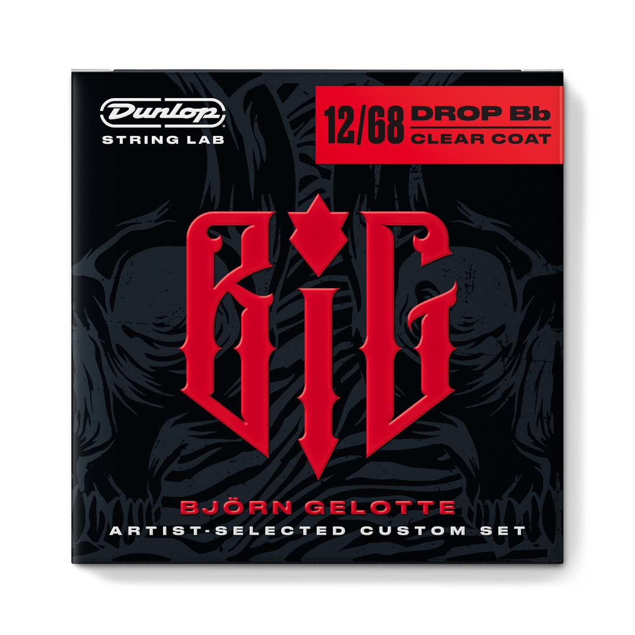 Jim Dunlop Bjorn Gelotte Artist Selected Custom Drop D Elektro Gitar Teli (12-68) 1