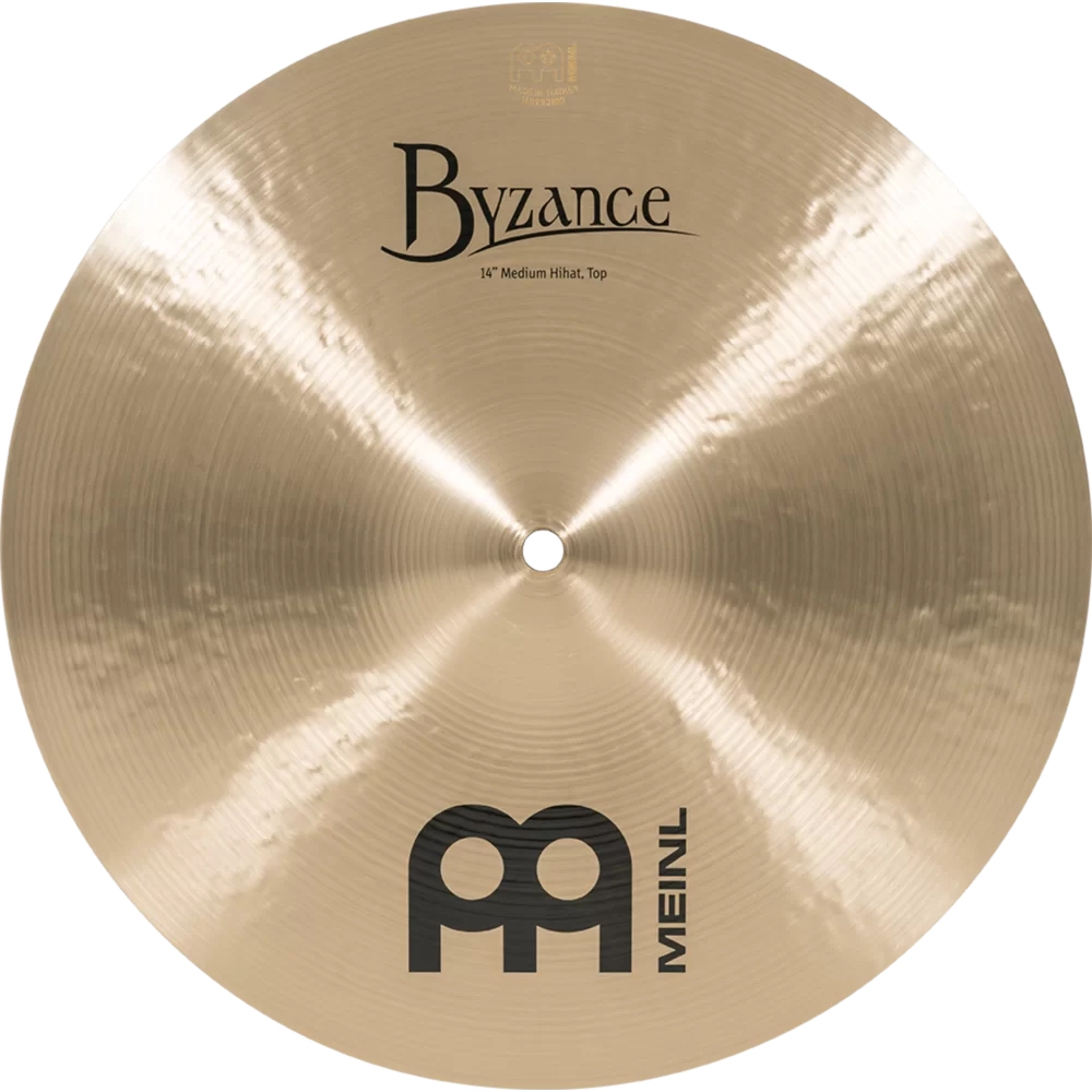 Meinl 14" Byzance Traditional Medium Hihat Zil (Çift) 5