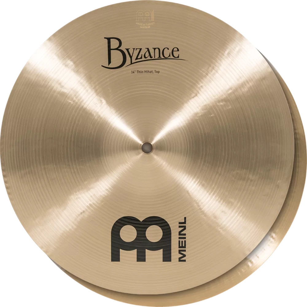 Meinl 14" Byzance Traditional Thin Hihat Zil (Çift) 1