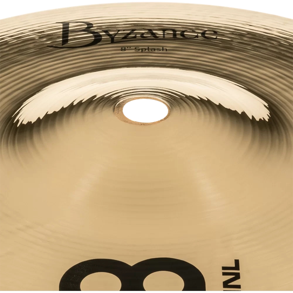 Meinl 8" Byzance Brilliant Splash Zil 4