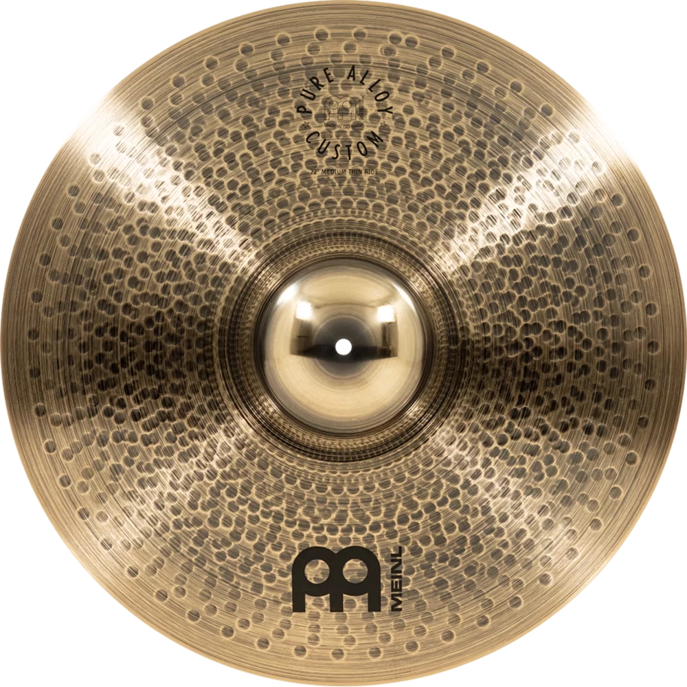 Meinl Pure Alloy Custom 22'' Ride Zil (Medium Thin) 1
