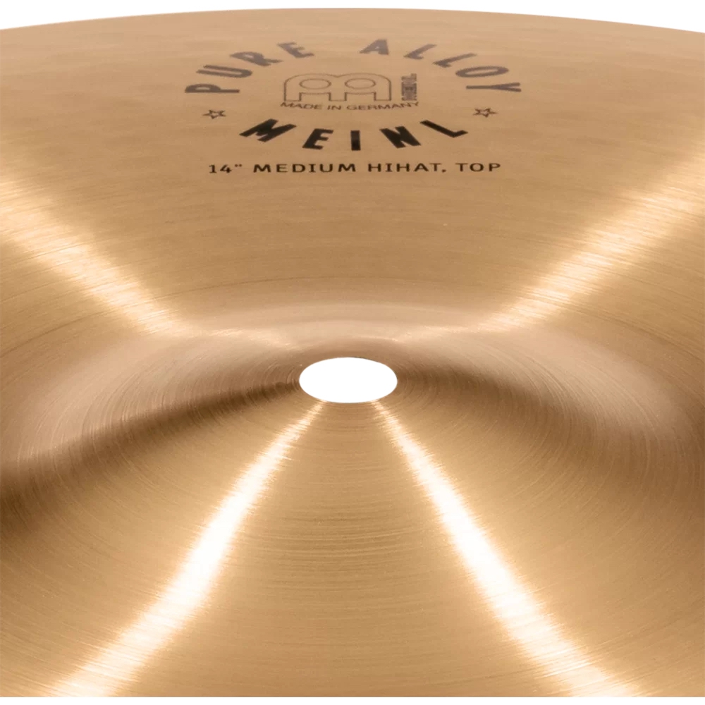 Meinl Pure Alloy Medium 14'' Hi Hat (Çift) 4