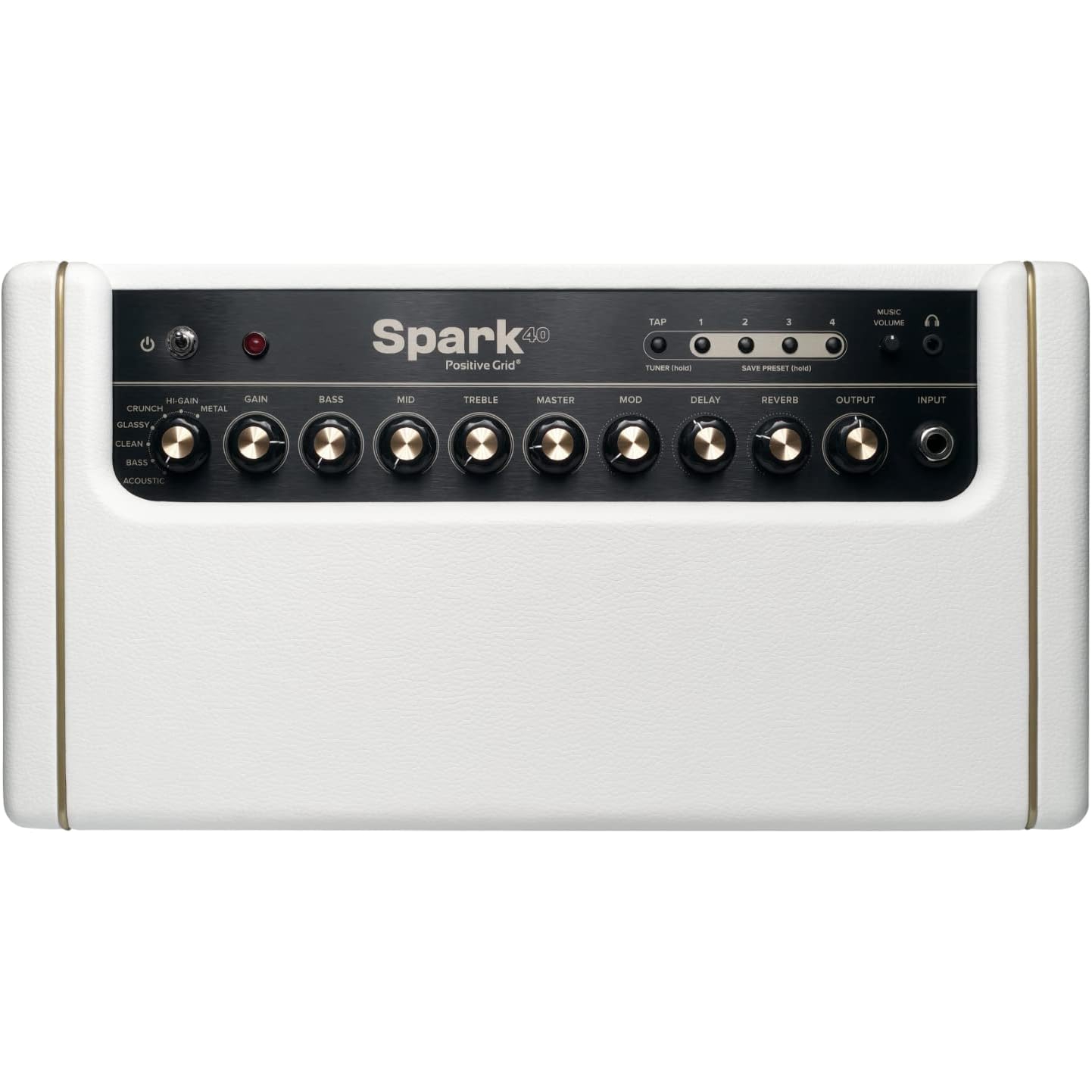 Positive Grid Spark 40 40 Watt Akıllı Gitar Amfisi (Bluetooth® Pearl) 4