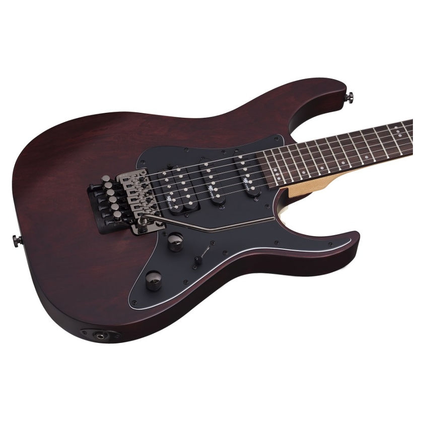 Schecter BANSHEE-6 FR SGR Elektro Gitar (Walnut Satin) 4