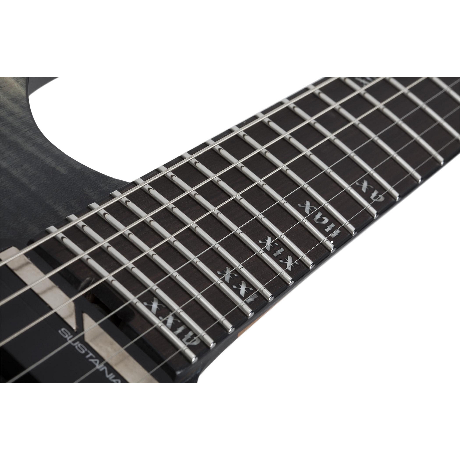 Schecter Banshee Mach-6 FR S Elektro Gitar (Fallout Burst) 5