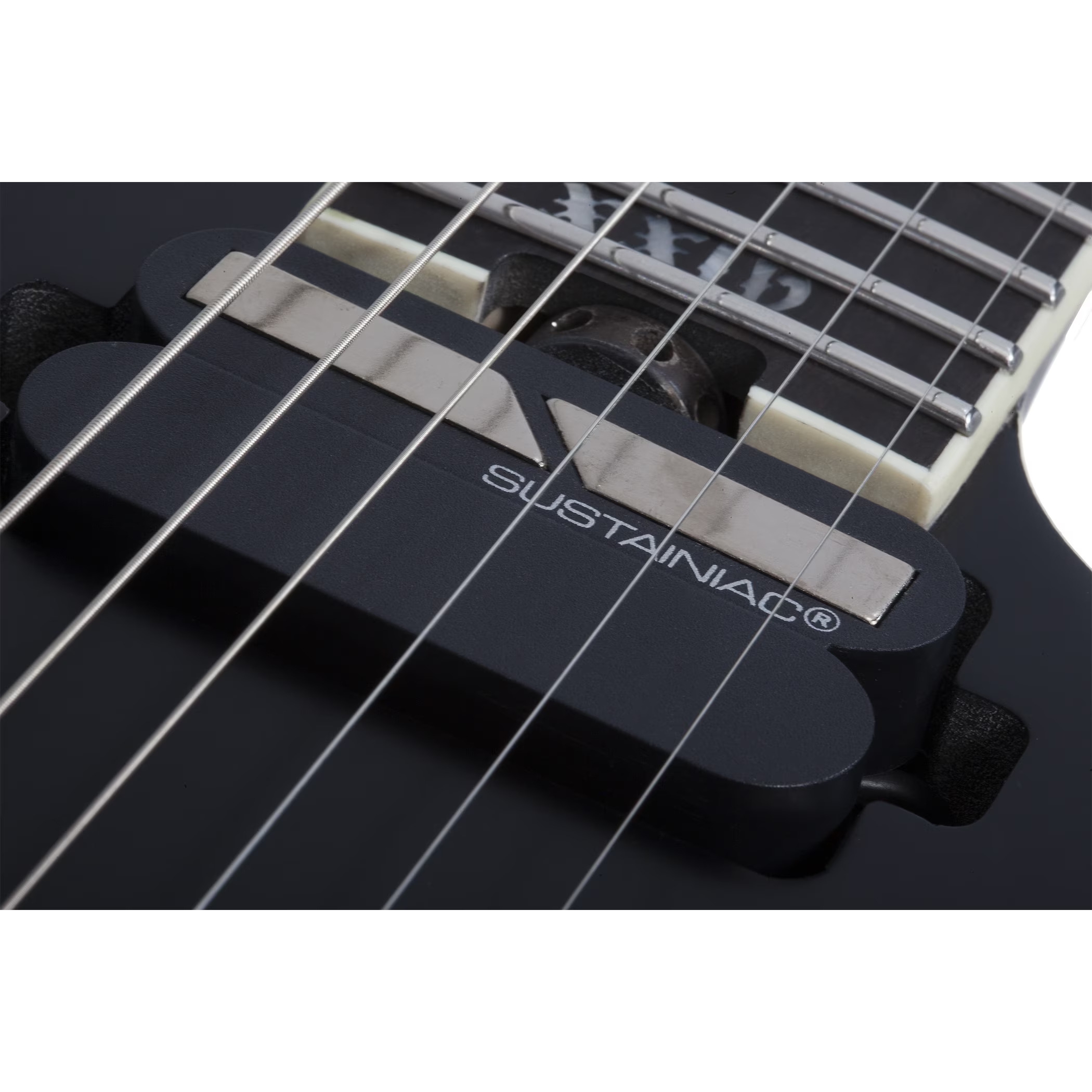 Schecter C-1 HT S SLS Elite Evil Twin Elektro Gitar (Mat Siyah) 2