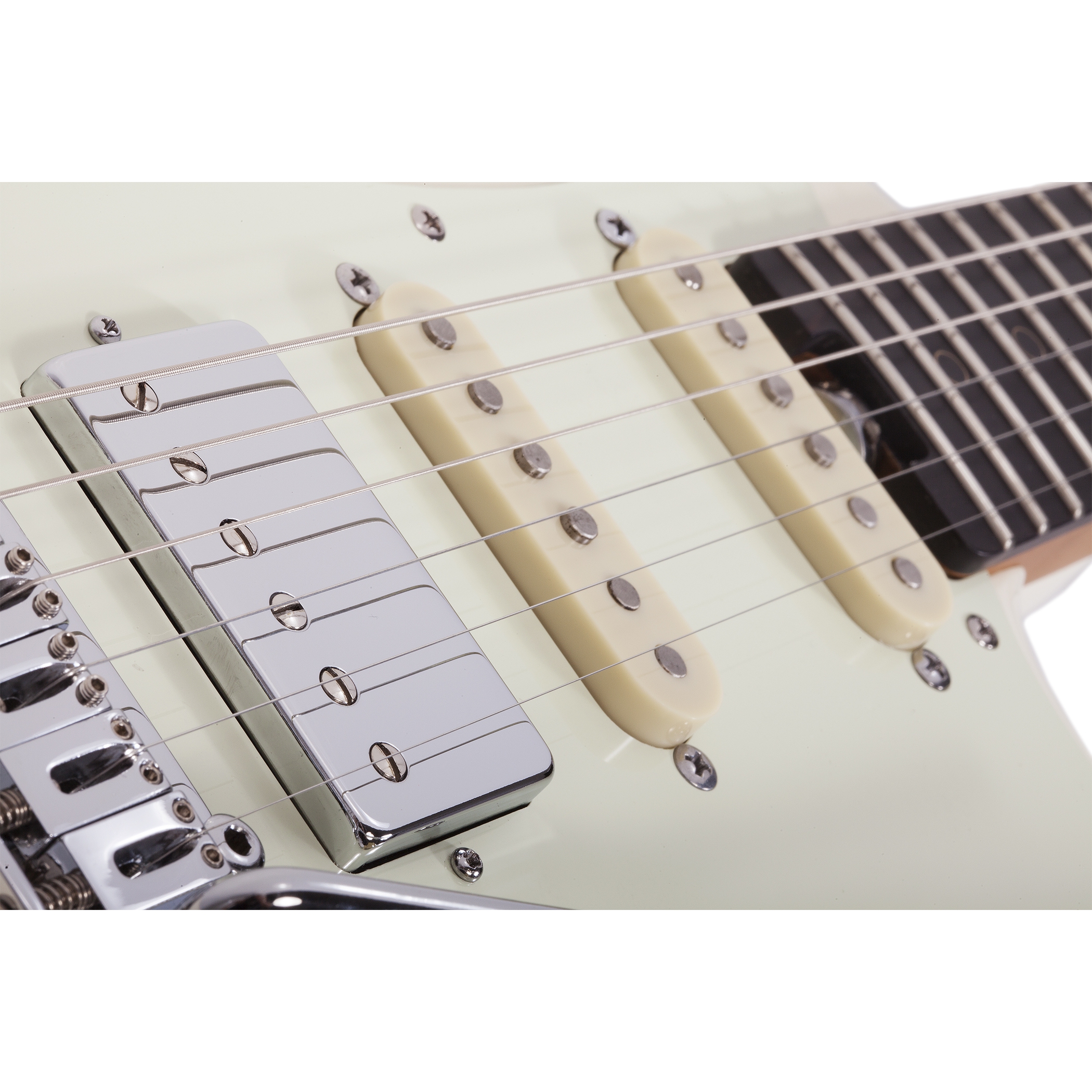 Schecter Nick Johnston Traditional H/S/S Elektro Gitar (Atomic Snow) 3