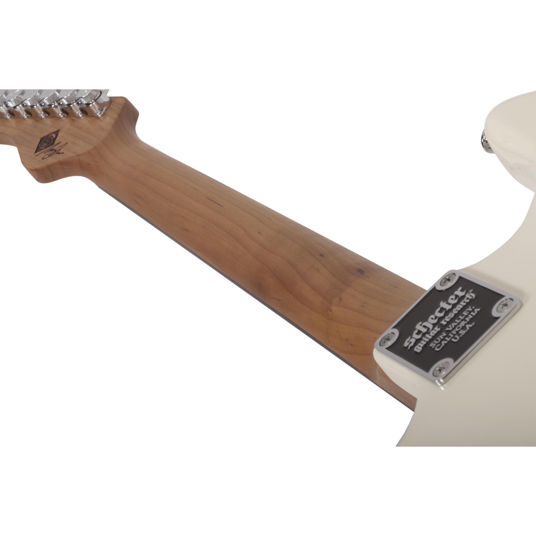 Schecter Nick Johnston Traditional H/S/S Elektro Gitar (Atomic Snow) 5