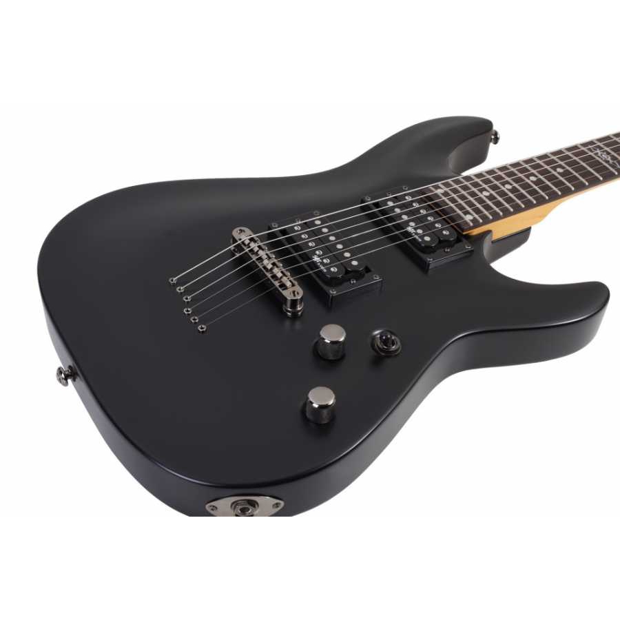 Schecter SGR C-1 Elektro Gitar (Midnight Satin Black) 2