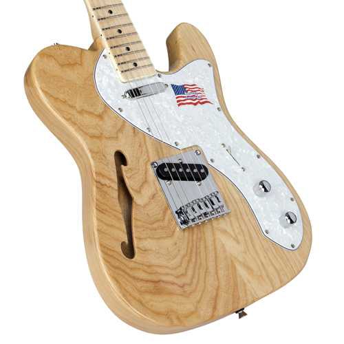 SX Telecaster Elektro Gitar (Naturel) 3