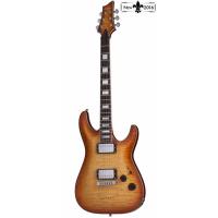 ​​​​​​Schecter C-1 Custom NVB Elektro Gitar (Natural Vintage Burst)