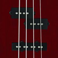CORT AB4PJOPB BAS GİTAR ACTION, DOUBLE CUTAWAY, OPEN PORE SİYAH,