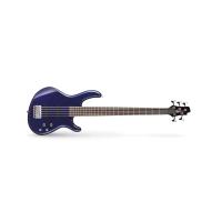CORT AB5PLUSBM BAS GİTAR AKTİF 5 TELL, METALİK MAVİ, PSEB1-5/F & 