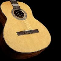 CORT AC100OPW KLASİK GİTAR, KILIFLI, OPEN PORE, LADİN KAPAK, ARK
