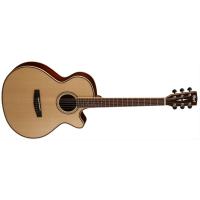 CORT AS-S5 NAT ELEKTRO AKUSTİK GİTAR, ÇANTALI, MASİF SİTKA LADİN 