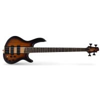 CORT C4 ZBMH OTAB BAS GİTAR, 4 TELLİ, OPEN PORE TABACCO BURST, MANYE