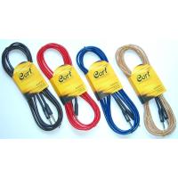 CORT CA525RED GİTAR KABLO GÜRÜLTÜSÜZ 5M (NOISLESS), ŞEFFAF KIRMI