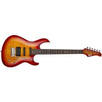 CORT G-CUSTOM CRSW ELEKTRO GİTAR CUSTOM ÇANTALI, VİŞNE KIRMIZI SUNBUR