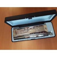 CREMONIA DH1248 MIZIKA, SWAN CHROMATIC HARMONICA