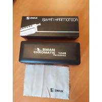 CREMONIA DH1248 MIZIKA, SWAN CHROMATIC HARMONICA