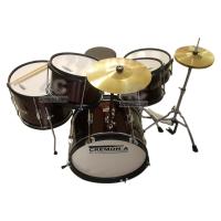CREMONIA DSET-60DRW JUNIOR DAVUL SET METALİK KIRMIZI 5 PCS + ZİL VE
