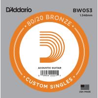 DADDARIO BW053 AKUSTİK TEK TEL, 80/20 BRONZE WOUND, 053, (Mİ)