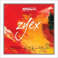 DADDARIO DZ413LM VİOLA TEK TEL, ZYEX, LONG SCALE, MEDIUM TENSION, (