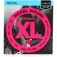 DADDARIO EXL170-5SL BAS GİTAR TEL SETİ , 5 TELLİ, XL, 45-130, SUPER LO