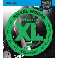 DADDARIO EXL220BT BAS GİTAR TEL SETİ, XL, 40-95, LONG SCALE, NICKEL 