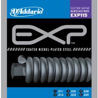 DADDARIO EXP115 ELEKTRO GİTAR TEL SETİ, 11-49, COATED NICKEL, PLAT