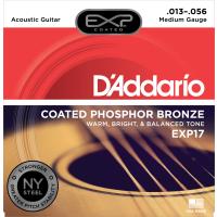 DADDARIO EXP17 AKUSTİK GİTAR TEL SETİ, 13-56, COATED PHOSPHOR BRO
