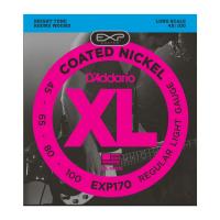 DADDARIO EXP170 BAS GİTAR TEL SETİ, 45-100, COATED NICKEL, SOFT-RE