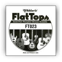 DADDARIO FT023 AKUSTİK GİTAR TEK TEL FLAT TOP PHOS BRONZ 023