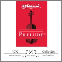DADDARIO J1010 1/2M CELLO TEL SETİ, PRELUDE, 1/2 SCALE, MEDIUM TENSION