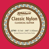 DADDARIO J2703 KLASİK GİTAR TEK TELİ, CLASSIC NYLON, NORMAL TENSI