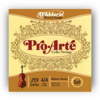 DADDARIO J59 4/4M CELLO TEL SETİ, PRO-ARTE, SCALE 4/4, MEDIUM TENSIO